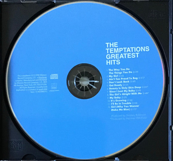 The Temptations : Greatest Hits (CD, Comp, RE, RM)
