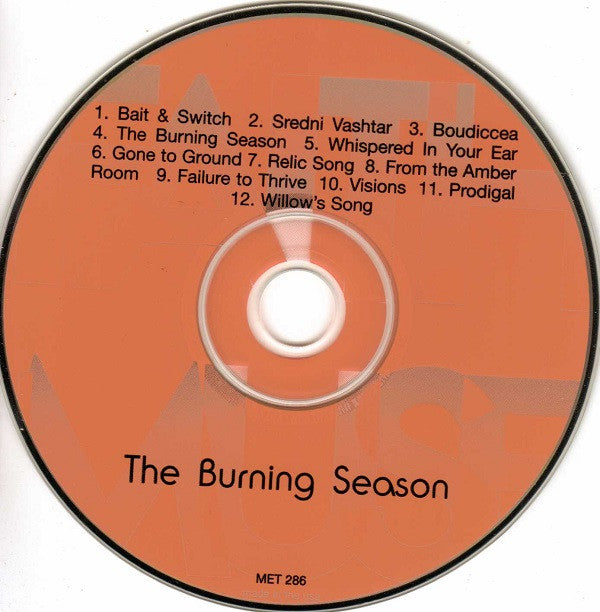 Faith And The Muse : The Burning Season (CD, Album)