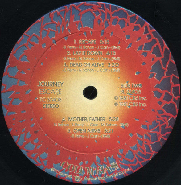 Journey : Escape (LP, Album, Ter)