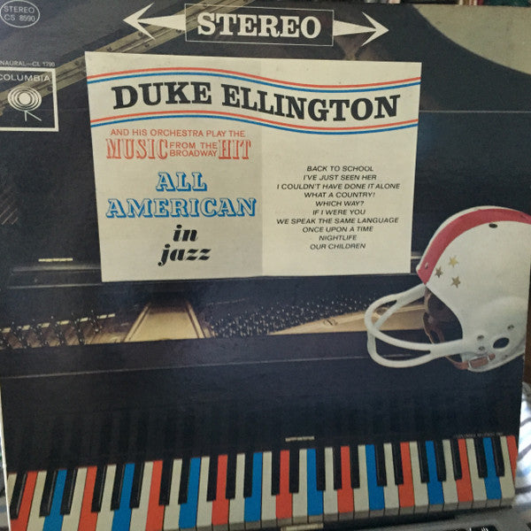 Duke Ellington And His Orchestra : All American In Jazz (LP, Album)
