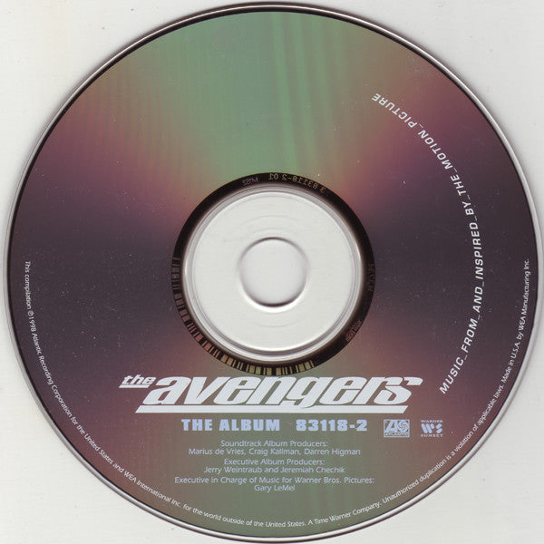 Various : The Avengers: The Album - Music From & Inspired By The Motion Picture (CD, Comp)