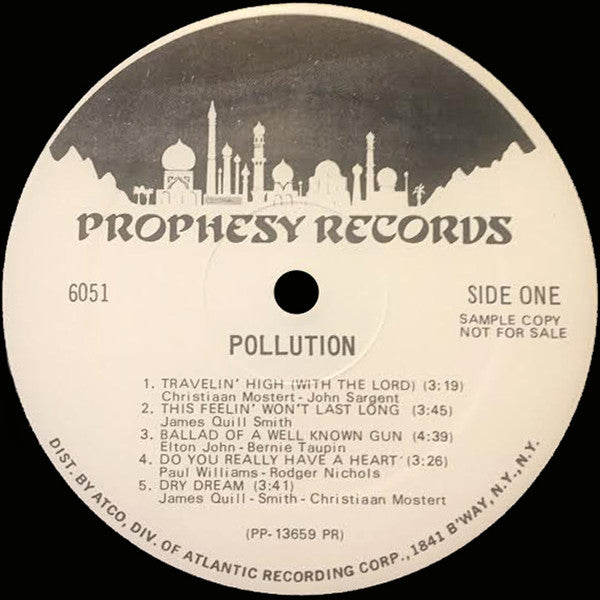 Pollution (3) : Pollution (LP, Mono, Promo, PR )