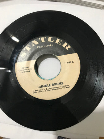 Unknown Artist : Jungle Drums (7")