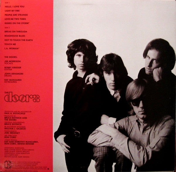 The Doors : Greatest Hits (LP, Comp, Club)