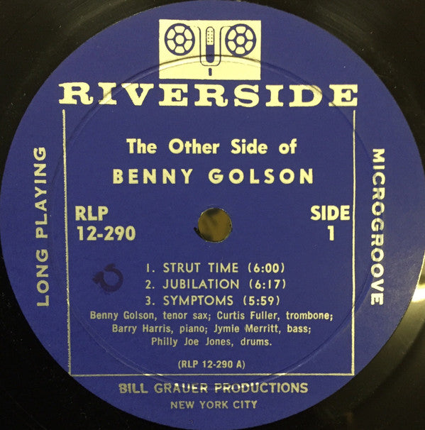 Benny Golson : The Other Side Of Benny Golson (LP, Album, Mono)