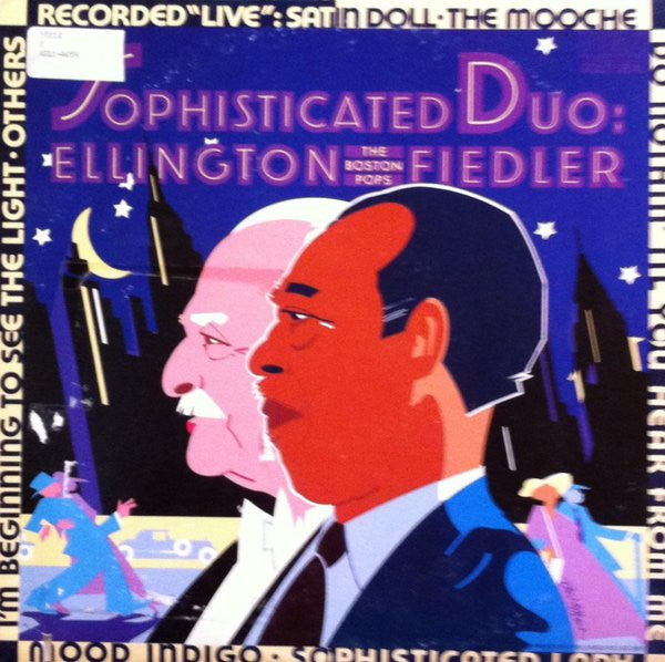 Duke Ellington, Boston Pops Orchestra Conducted By Arthur Fiedler : Sophisticated Duo: Ellington & Fiedler (LP, RE, RM)