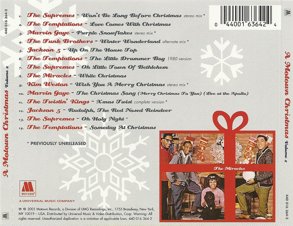 Various : A Motown Christmas Volume 2 (CD, Comp)