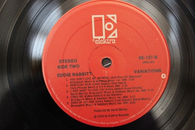 Eddie Rabbitt : Variations (LP, Album, RP, PRC)