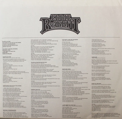 Eddie Rabbitt : Variations (LP, Album, RP, PRC)