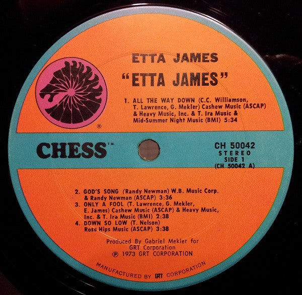 Etta James : Etta James (LP, Album)