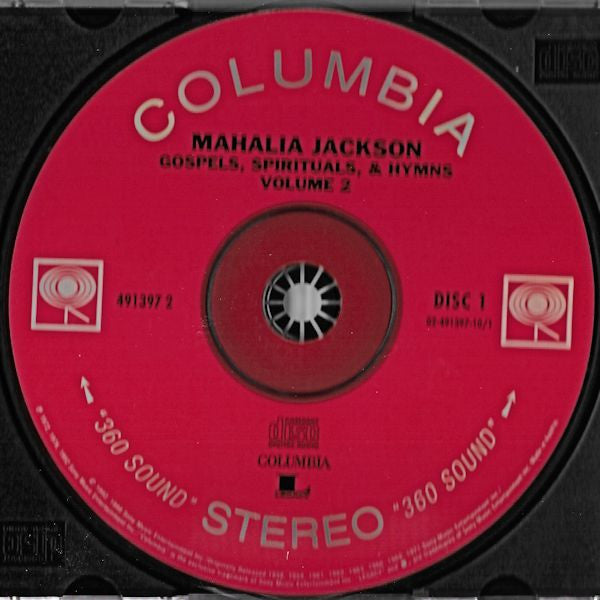 Mahalia Jackson : Gospels, Spirituals & Hymns - Volume 2 (2xCD, Comp, RM)