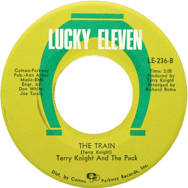 Terry Knight & The Pack : One Monkey Don't Stop No Show  (7", Single)
