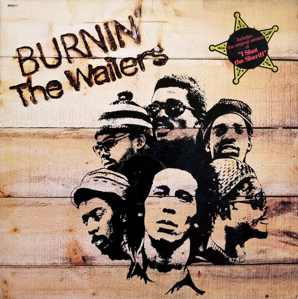 The Wailers : Burnin' (LP, Album, RE, Gat)