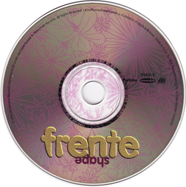 Frente! : Shape (CD, Album)