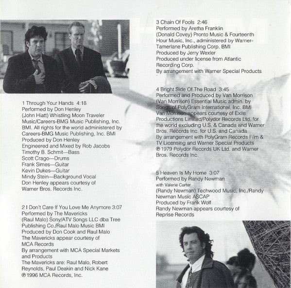 Various : Michael - Music From The Motion Picture (CD, Comp, Club)
