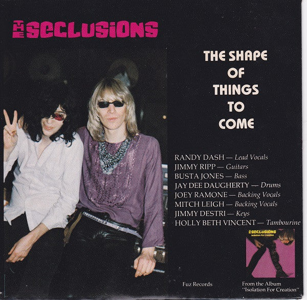 The Seclusions (2) : The Shape Of Things To Come/Johnny (7", Single)
