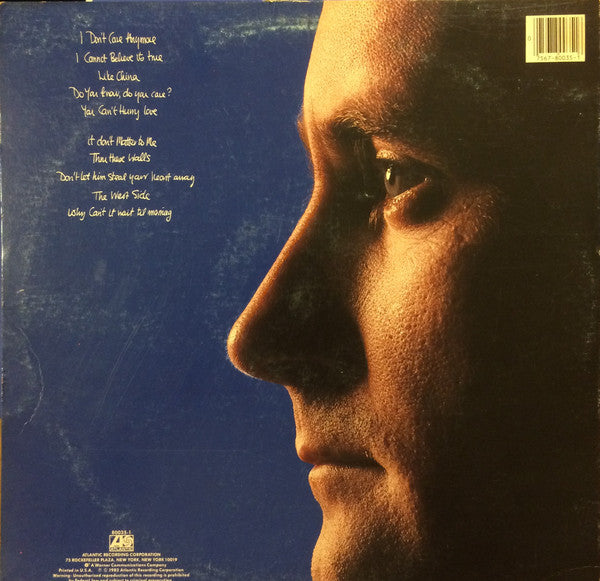 Phil Collins : Hello, I Must Be Going! (LP, Album, Club)