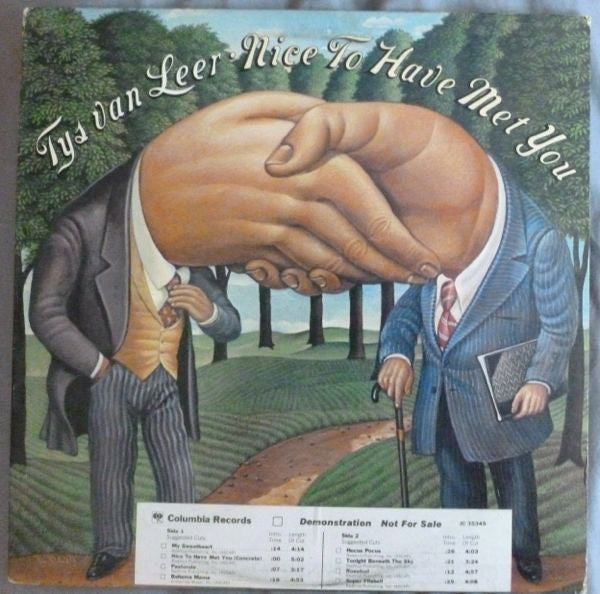 Thijs Van Leer : Nice To Have Met You (LP, Album, Promo, Ter)