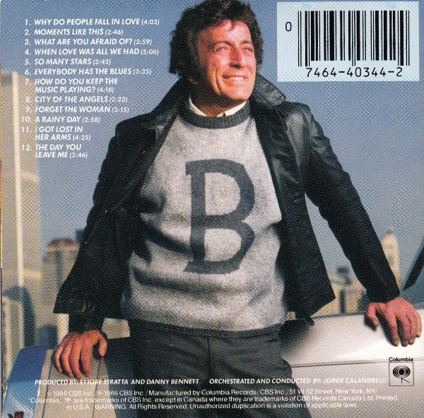 Tony Bennett : The Art Of Excellence (CD, Album, RE)