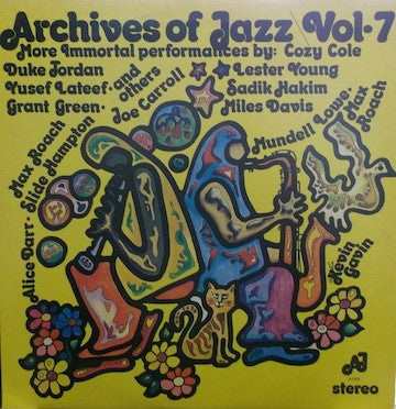 Various : Archives Of Jazz Vol 7  (LP, Comp, RE)