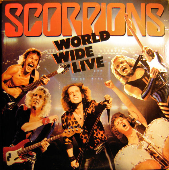 Scorpions : World Wide Live (2xLP, Album, 53 )