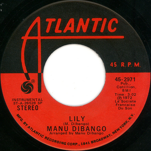 Manu Dibango : Soul Makossa (The Original Version) (7", Single, SP )