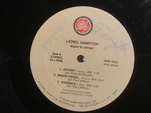 Lionel Hampton & His Big Band : Made In Japan (LP, Album)
