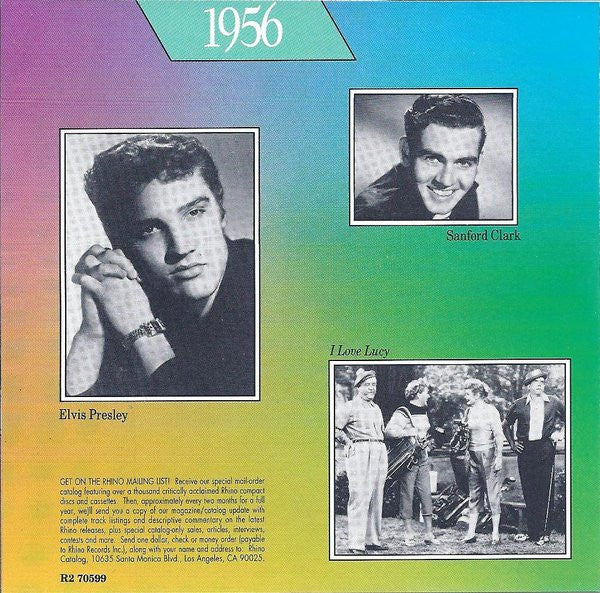 Various : Billboard Top Rock'N'Roll Hits - 1956 (CD, Comp)