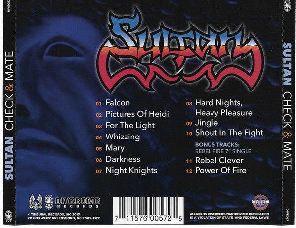 Sultan (10) : Check And Mate (CD, Comp, RE, RM)