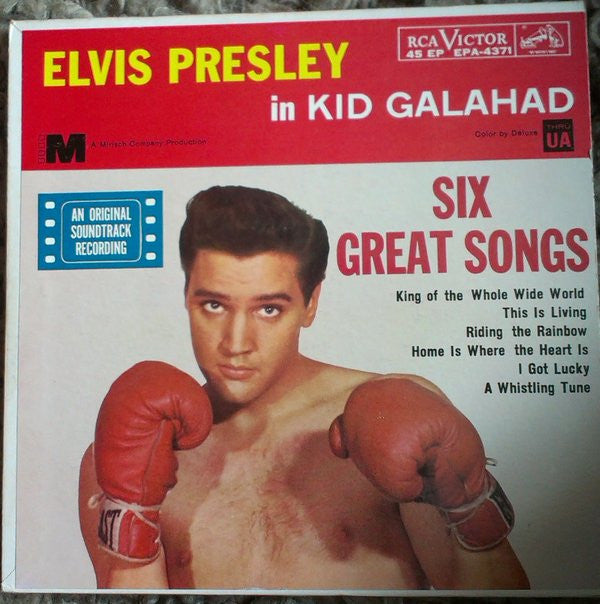 Elvis Presley : Elvis Presley In Kid Galahad (7", EP, Roc)