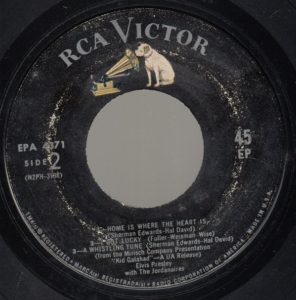Elvis Presley : Elvis Presley In Kid Galahad (7", EP, Roc)