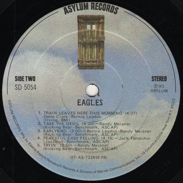 Eagles : Eagles (LP, Album, RE, Pre)