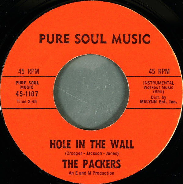 The Packers : Hole In The Wall / Go 'Head On (7", Styrene, Mon)