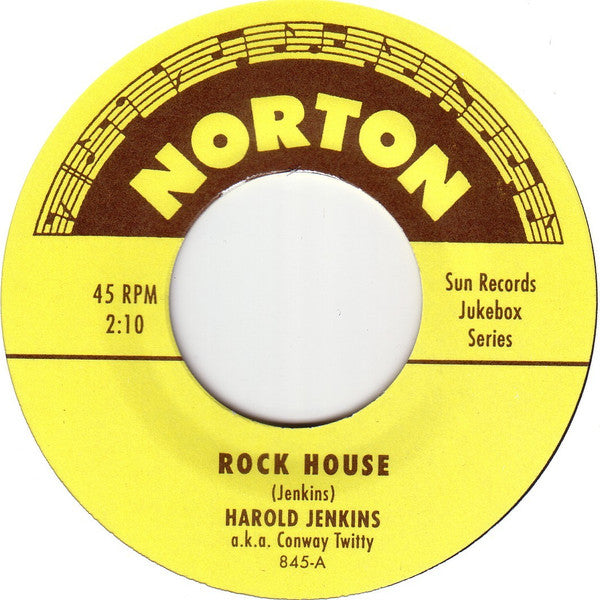 Harold L. Jenkins : Rock House / Crazy Dreams (7", Single)