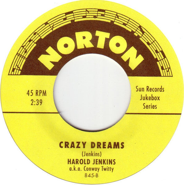 Harold L. Jenkins : Rock House / Crazy Dreams (7", Single)