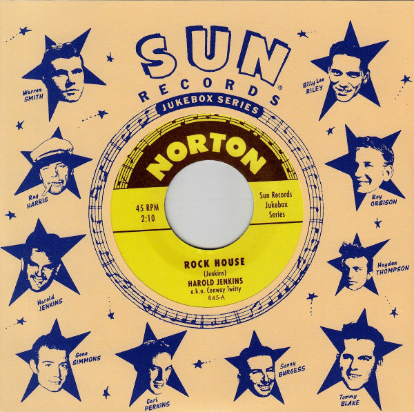 Harold L. Jenkins : Rock House / Crazy Dreams (7", Single)