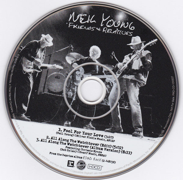 Neil Young : Fool For Your Love / All Along The Watchtower (HDCD, Single, Promo)