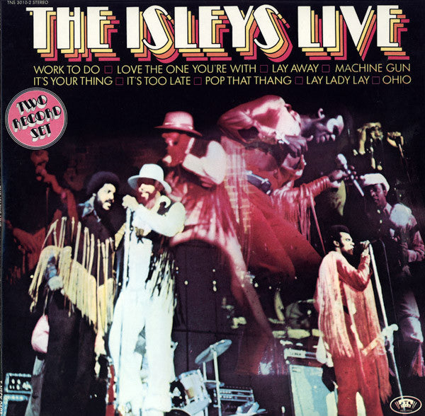 The Isley Brothers : The Isleys Live (2xLP, Album)