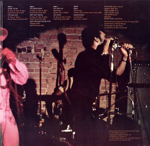 The Isley Brothers : The Isleys Live (2xLP, Album)