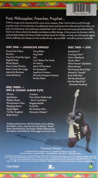 Peter Tosh : Honorary Citizen (3xCD, Comp + Box)