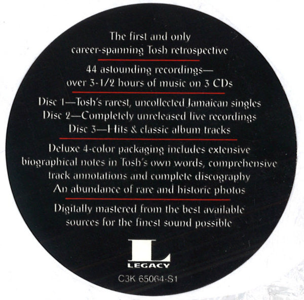 Peter Tosh : Honorary Citizen (3xCD, Comp + Box)