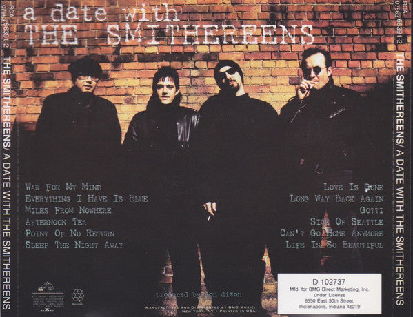 The Smithereens : A Date With The Smithereens (CD, Album, Club)