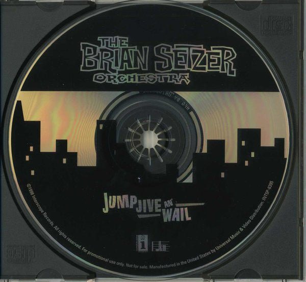 Brian Setzer Orchestra : Jump Jive An' Wail (CD, Single, Promo)