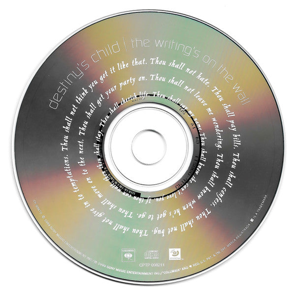 Destiny's Child : The Writing's On The Wall (CD, Album, Enh)
