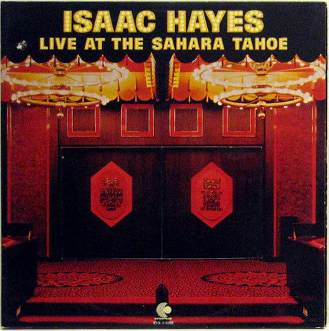 Isaac Hayes : Live At The Sahara Tahoe (2xLP, Album, Emb)