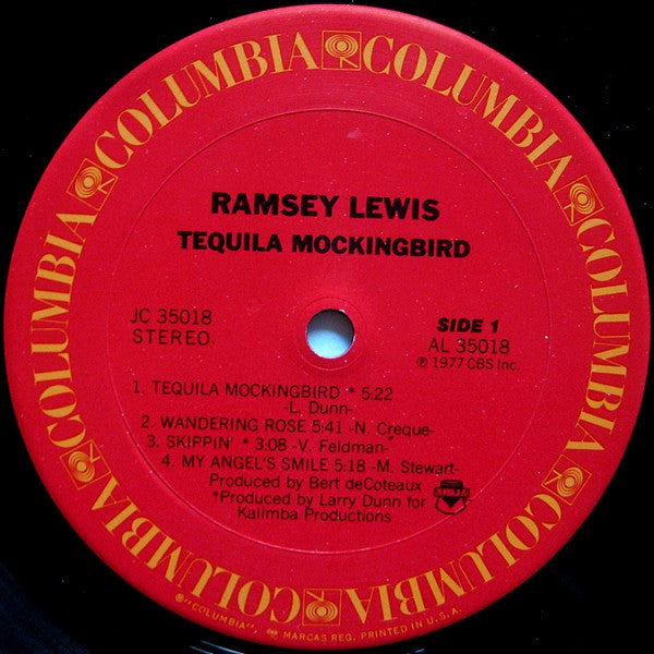 Ramsey Lewis : Tequila Mockingbird (LP, Album, Ter)