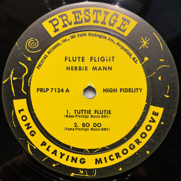 Herbie Mann And Bobby Jaspar : Flute Flight (LP, Album, Mono, RE)