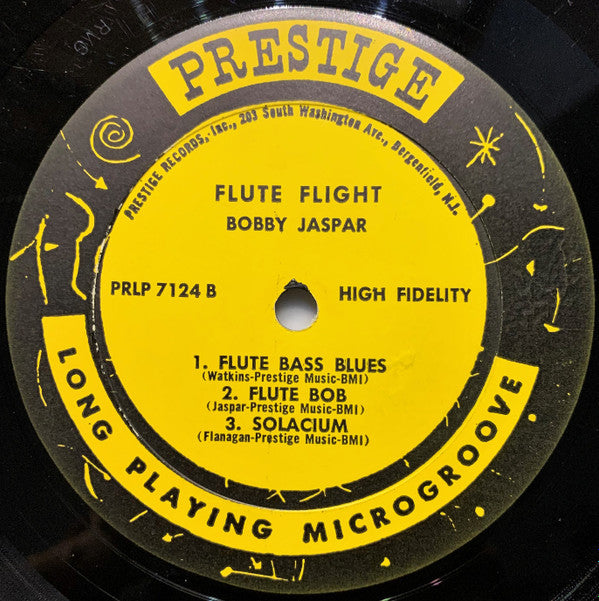 Herbie Mann And Bobby Jaspar : Flute Flight (LP, Album, Mono, RE)