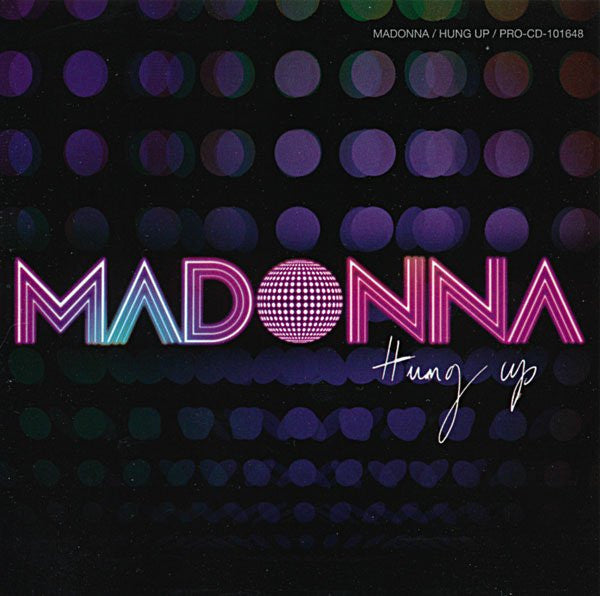 Madonna : Hung Up (CD, Single, Promo)