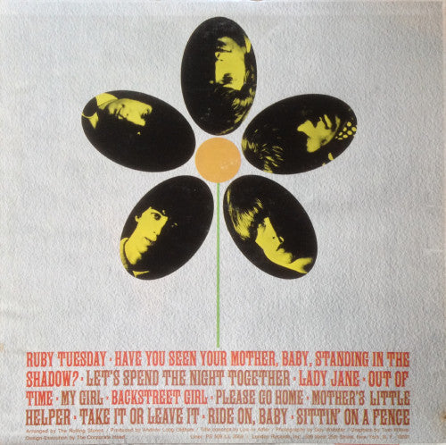 The Rolling Stones : Flowers (LP, Comp, Wad)